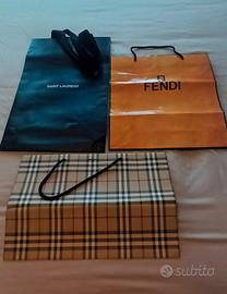 Shoppers Fendi Burberry YSL