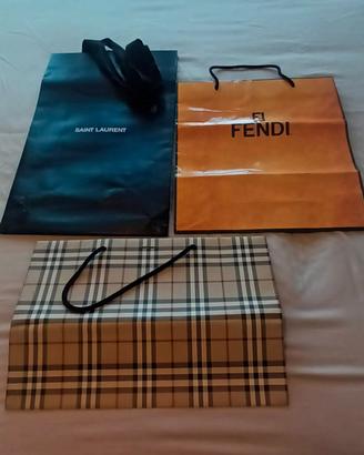 Shoppers Fendi Burberry YSL