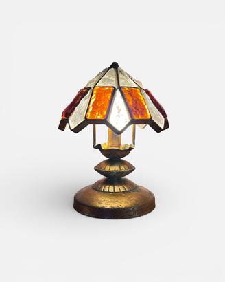 Lampada da tavolo Longobard foglia d’oro - Murano