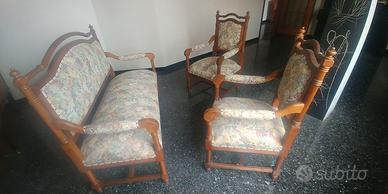 Set divano + poltrone inizio '900