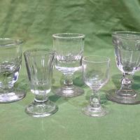 Antichi Bicchieri a Calice da liquore epoca 800