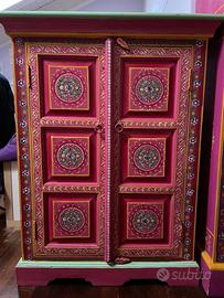 Armadietto in legno Maison du Monde stile etnico