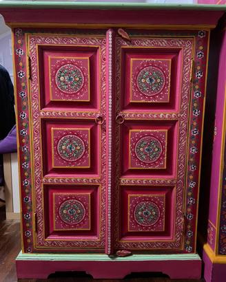 Armadietto in legno Maison du Monde stile etnico