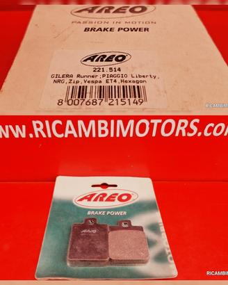 PASTIGLIE FRENO VESPA GILERA RUNNER