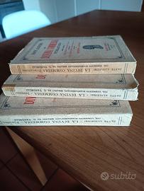 Divina commedia in 3 volumi 