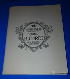 ARCHIVIO STORICO RICORDI, Milano 