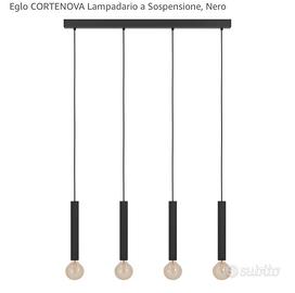 Lampadario a sospensione Eglo CORTENOVA 4 luci