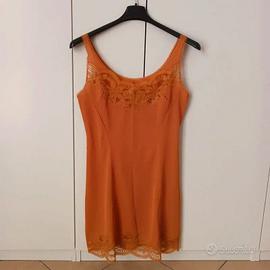 Sottoveste d'epoca vintage Nailon Rhodiatoce 2 S/M