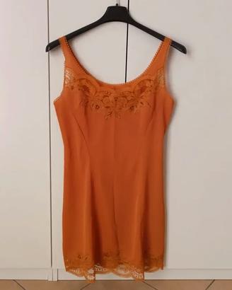 Sottoveste d'epoca vintage Nailon Rhodiatoce 2 S/M