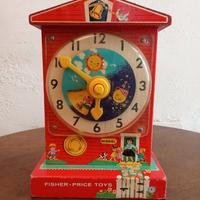 Orologio didattico Fisher price music box
