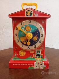 Orologio didattico Fisher price music box