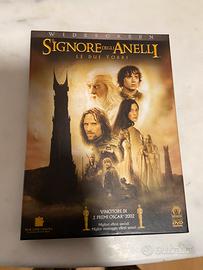 DVD del film Il Signore degli Anelli Le Due Torri