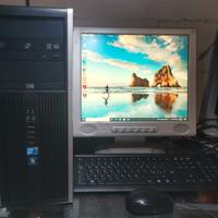 Pc fisso desktop HP Compaq 8000 postazione complet