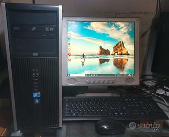 Pc fisso desktop HP Compaq 8000 postazione complet