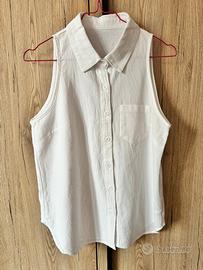 Camicia senza maniche