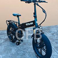 Bici elettrica fat biammortizzata nuova garanzia 