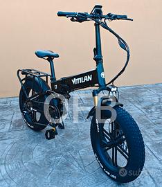 Bici elettrica fat biammortizzata nuova garanzia 