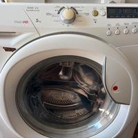 Lavatrice, lavello e piano cottura