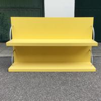 Mensola doppia design legno massiccio