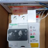interruttore differenziale con riarmo Schneider