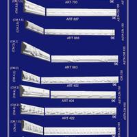 cornici in gesso riquadri boiserie decori parete