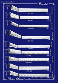 cornici in gesso riquadri boiserie decori parete