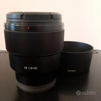 Sony 85 mm f 1.8