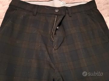 pantaloni a quadri