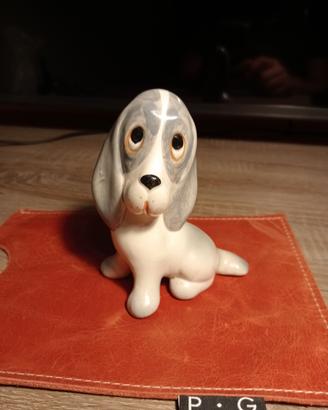 Tosin cane cagnolino triste ceramica vintage 