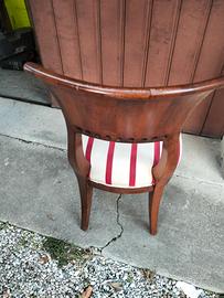 sedia antica sedie più tavolo in stile