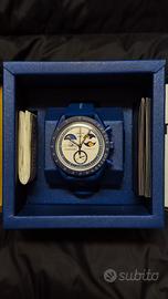 Omega x Swatch Moonshine Gold Blue