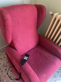 Sedia multifunzione reclinabile per anziani