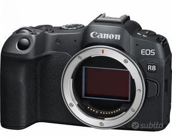 Canon R8 Body Nuova garanzia 2 anni Canon Italia