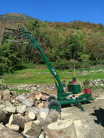 Caricatore gru forestale lo-ma
