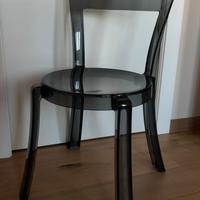 2 sedie ikea trasparenti