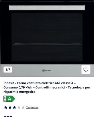 Forno da incasso Indesit IFW 6530 IX - Nuovo