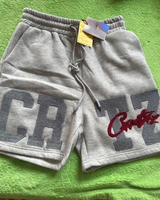 Shorts Corteiz Grigio Melange
