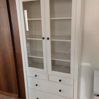 Vetrinetta Ikea Hemnes bianca