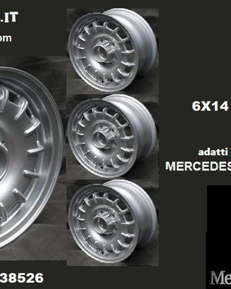 Cerchi barock 6x 14 5x112 et30 mercedes
