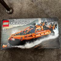 Lego technic motoscafo arancione