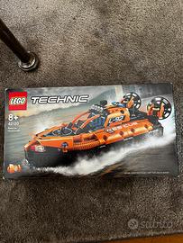 Lego technic motoscafo arancione