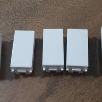 5 Copriforo bianco 14041 Vimar Plana