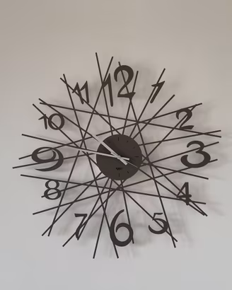 Orologio da parete Arti e Mestieri “Zig Zag”