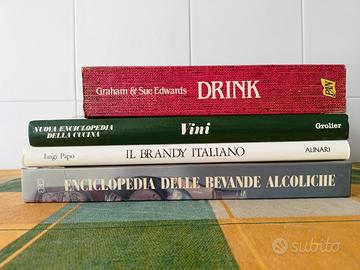 Collezione libri su vini e bevande alcoliche – 10