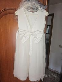 Abito bambina damigella cerimonia