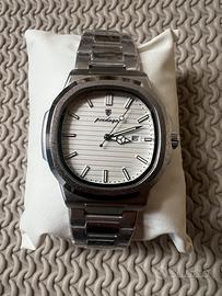 Orologio Uomo Poedagar Nautilus Bianco