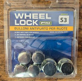 Wheel lock bulloni antifurto Nissan Quasquai