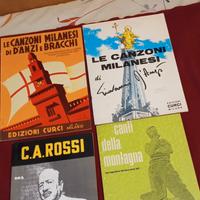 raccolte spartiti musicali 