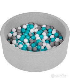 Piscina con 200 palline. Misure: 90x30cm
