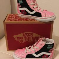 Vans rosa glitter bambina 25